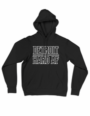 DETROIT HARD AF HOODIE - BlackStone