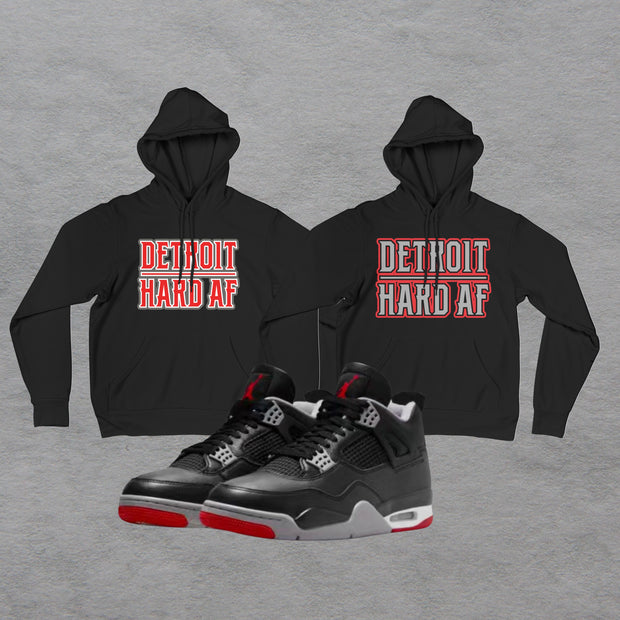 B.Y.O.H. (BUILD YOUR OWN HOODIE) - CUSTOM DETROIT HARD AF HOODIE