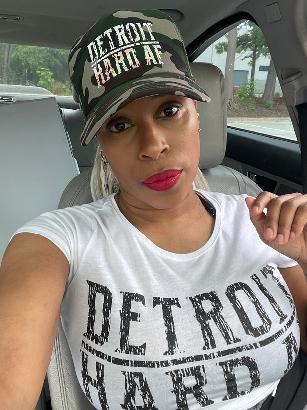 Detroit Hard AF Trucker Hat UNISEX