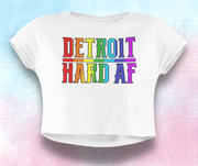 LOVE IS LOVE DETROIT HARD AF CROP • PRE-ORDER