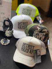 Detroit Hard AF Trucker Hat UNISEX