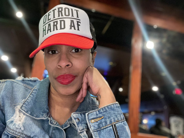 Detroit Hard AF Trucker Hat UNISEX