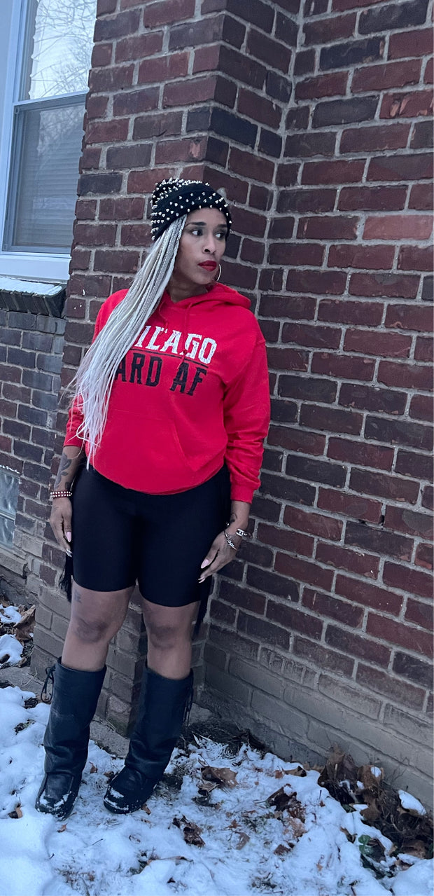 BULL City Chicago Hard AF HOODIE Unisex